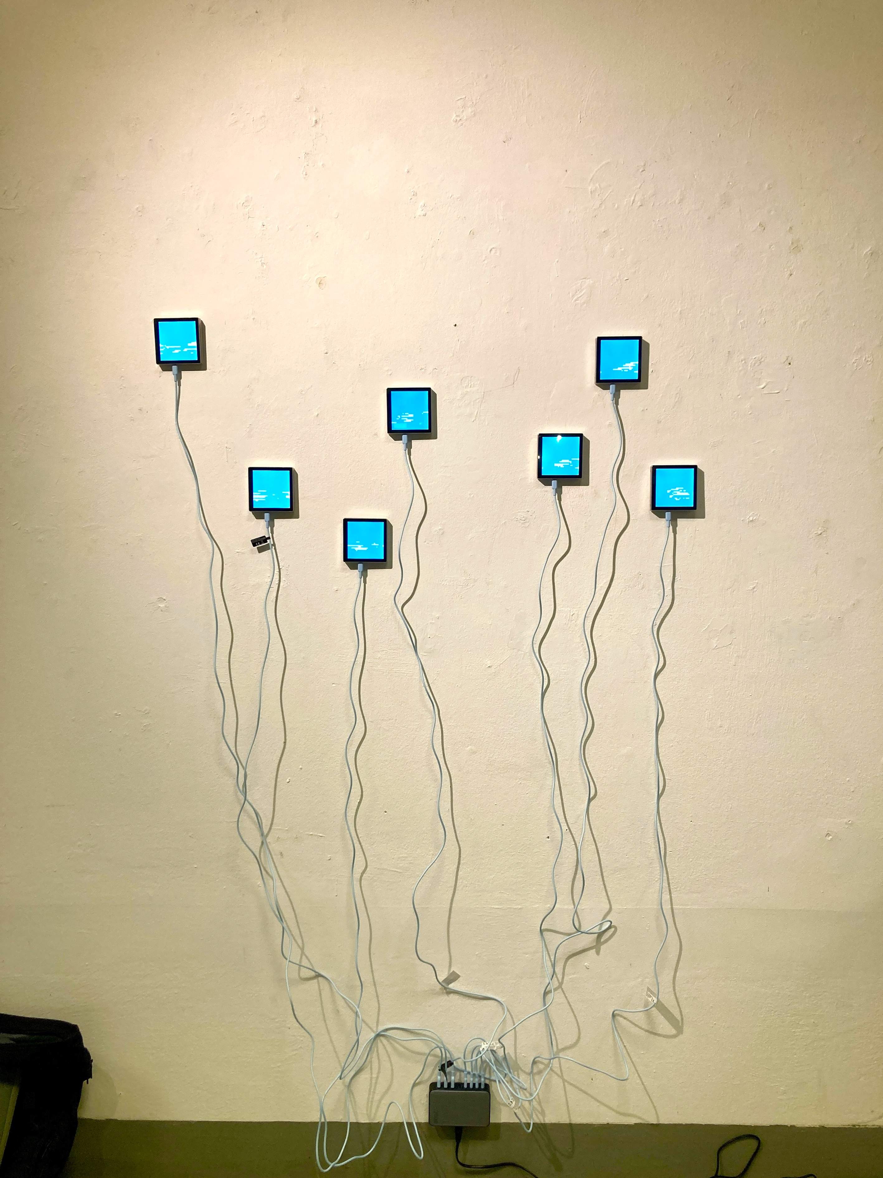 Funbot & Fieser — Pixel-Cloud, Kunstmarkt25, Cubus Kunsthalle Duisburg, 2025